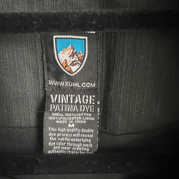 EUC Men's MED KUHL Vintage Patina Dye Jacket, Dark Green - Picture 2 of 10